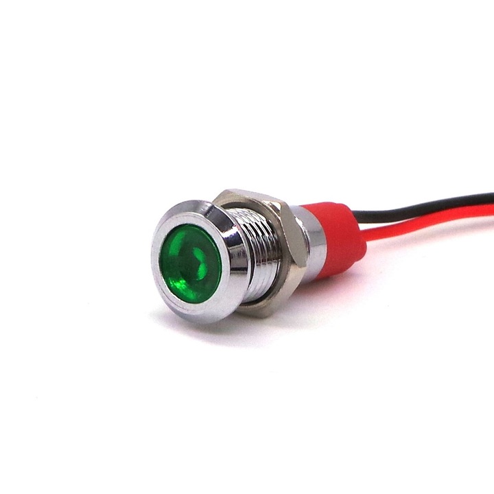 Set 4 auto motoLEDy LED Dashboard lumina 12V Verde