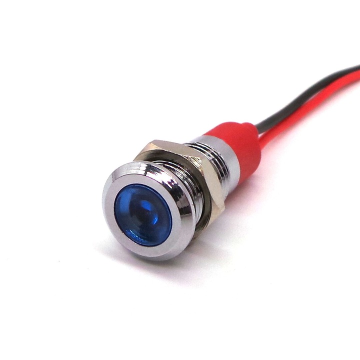 Set 4 auto motoLEDy LED Dashboard lumina Albastru