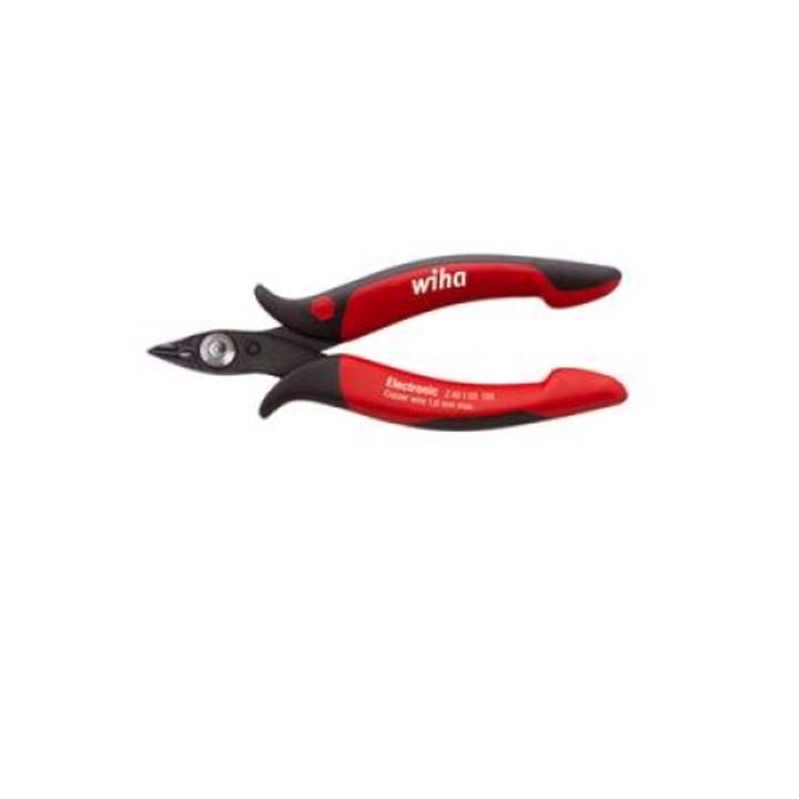 Електронен страничен нож с опорна пружина за тел, мека тел: 1 мм, Wiha 26813 (26813)