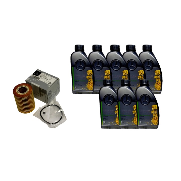 Комплект за смяна на масло, Mercedes-Benz, 8л + филтър, OM642