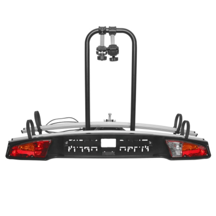 Suport biciclete, Menabo, Otel/Aluminiu, 1188 X 409 X 746 mm, Negru