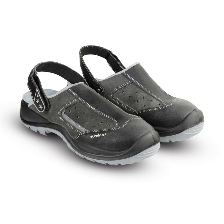 Pantofi protectia muncii, Lampa, Piele, Negru, 41 EU