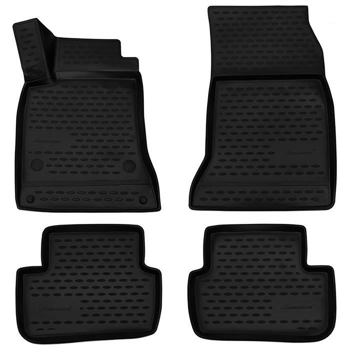 Set 4 covorase auto din cauciuc Novline pentru Mercedes A Class W176