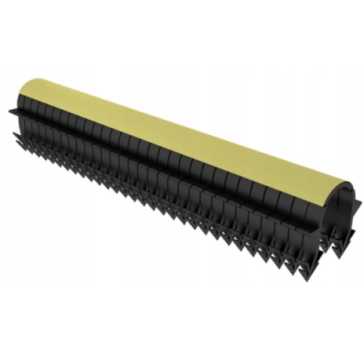 300 db-os padlófűtési kapcsos készlet, Rimex, 40mm, Fekete