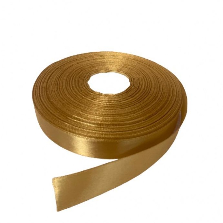 Panglica din satin 2 x 100 yard, bej