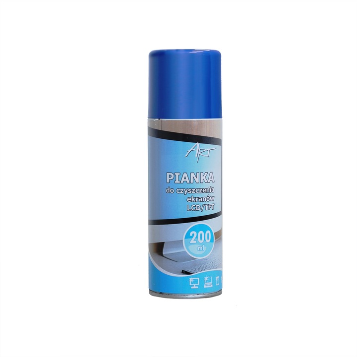 Spuma de curatare pentru ecrane LCD/TFT, 200ml