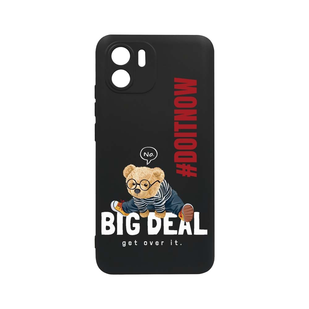 Силиконов калъф BestCase за Xiaomi Redmi A2, Do It Now Teddy, 0.8MM Slim,  Camera Protection, Black Silicon Series, c-B 928 - eMAG.bg