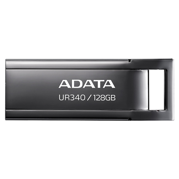 Memorie USB ADATA UR340, 128GB, USB 3.2, Metalic