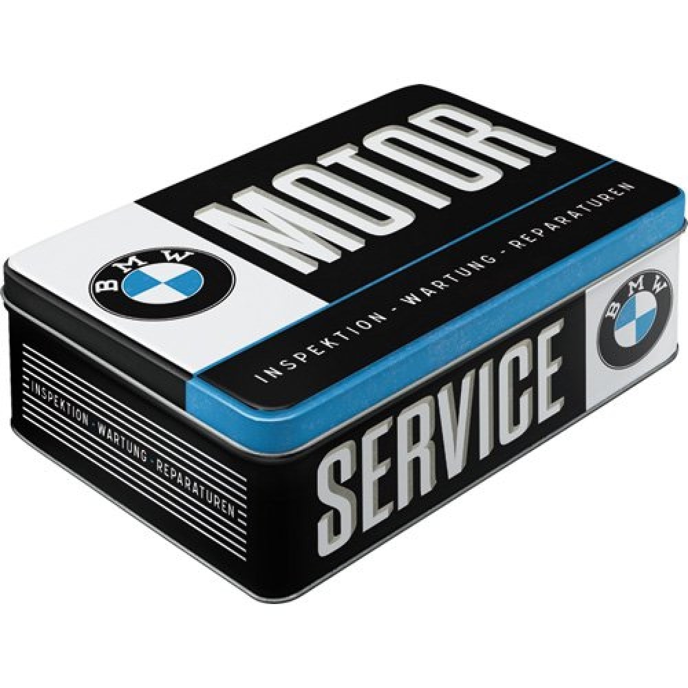 Cutie de depozitare metalica - BMW - Service 23x16x7cm