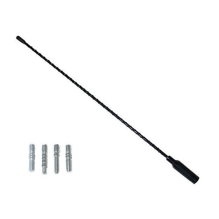 Vergea Antena Auto cu 4 Adaptoare, 41 cm lungime, Automax