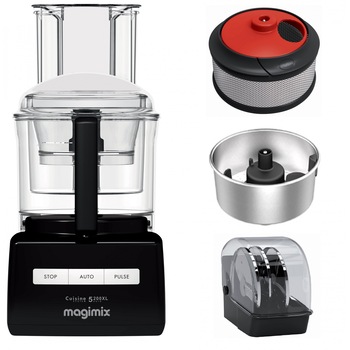 Robot multifunctional Magimix CS5200XL Premium (3 accesorii gratuite), 1100W, Motor profesional, 3 boluri (3.6L/2.6L/1.2L), Viteza automata, Fabr. in Franta, Negru Robot multifunctional Magimix CS5200XL Premium (3 accesorii gratuite), 1100W, Motor profesional, 3 boluri (3.6L/2.6L/1.2L), Viteza automata, Fabr. in Franta, Negru
