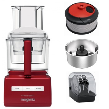 Robot multifunctional Magimix CS5200XL Premium (3 accesorii gratuite), 1100W, Motor profesional, 3 boluri (3.6L/2.6L/1.2L), Viteza automata, Fabr. in Franta, Rosu Robot multifunctional Magimix CS5200XL Premium (3 accesorii gratuite), 1100W, Motor profesional, 3 boluri (3.6L/2.6L/1.2L), Viteza automata, Fabr. in Franta, Rosu