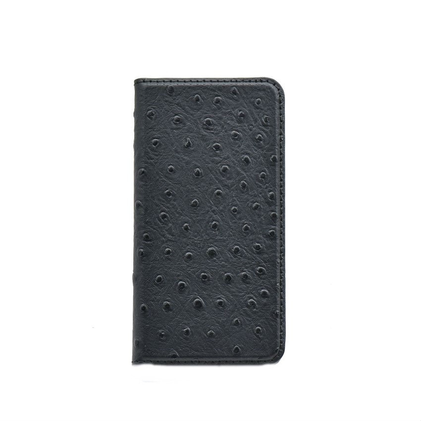 Husa de protectie Tellur Book, magnetica, piele de strut, pentru Samsung S6, Negru