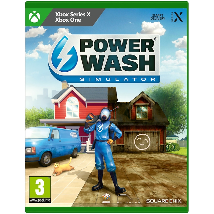 Square Enix Powerwash Simulator játék Xbox Series X-hez