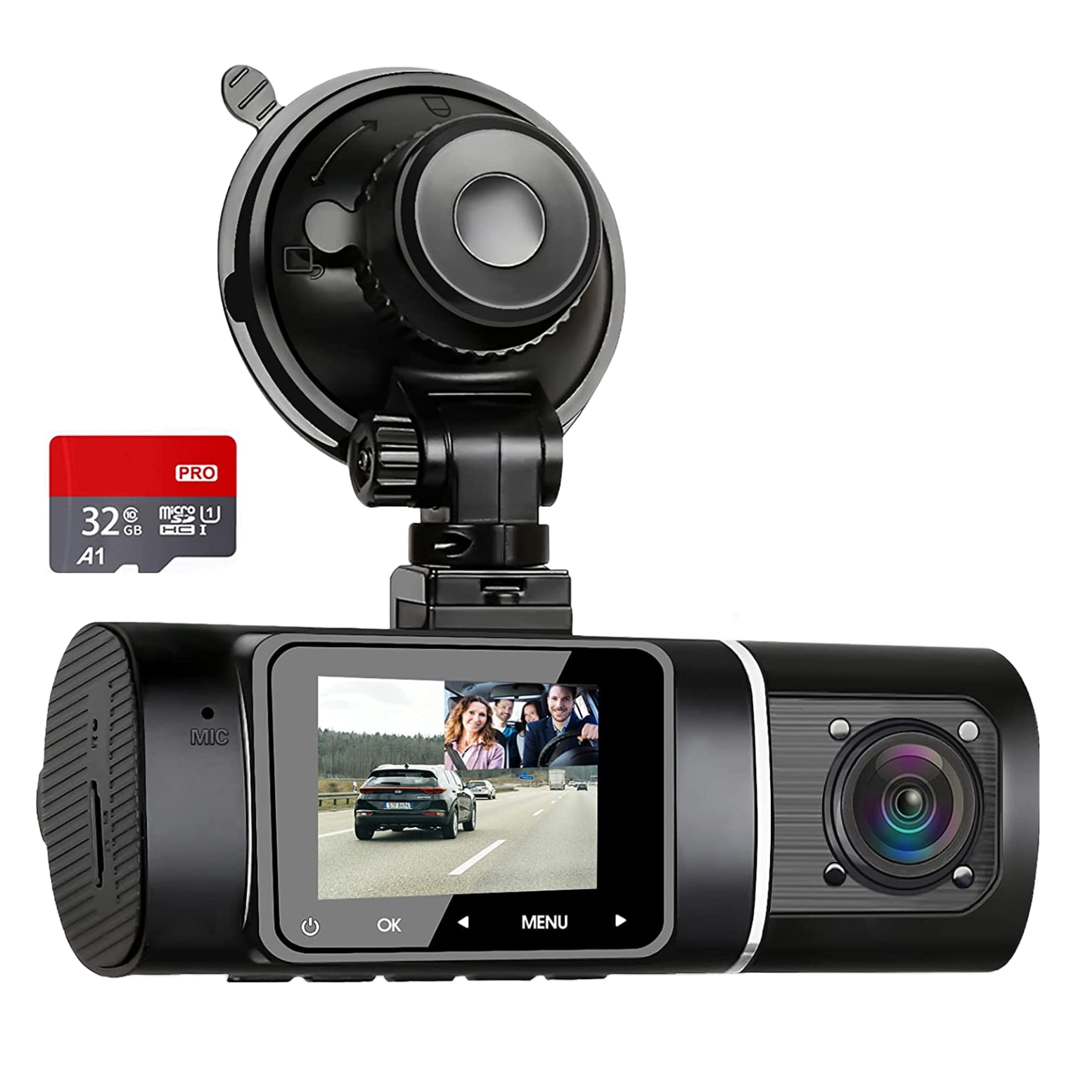 three loss Indulge Camera Auto Dubla 4K S44 NT966670 Senzori Video Sony IMX335 Full HD  fata/spate GPS WiFi (S44DUAL) | Istoric Preturi
