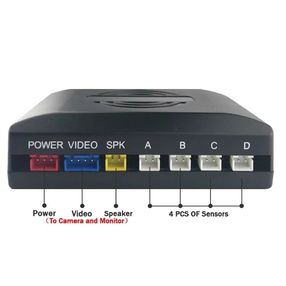 Camera de mers inapoi, senzori de parcare, ecran oglinda de 12 V kit