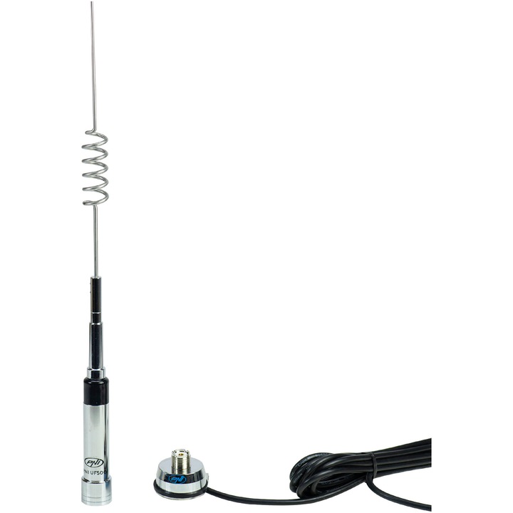 Antena UHF PNI UF500, 63 cm, 430-470 MHz, cu cablu PNI T941
