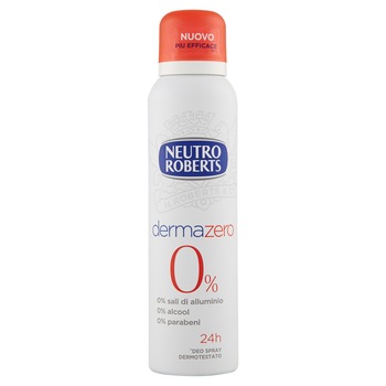 Deodorant Spray Neutro Roberts Unisex Dermazero 24h 150 ml Deodorant Spray Neutro Roberts Unisex Dermazero 24h 150 ml