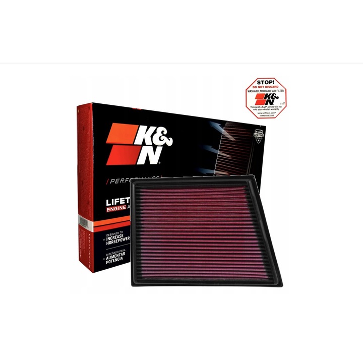 Filtru Aer Sport K&N BMW Seria 1 F40, Seria 2 F44, F45, F46, X1 F48, X2 F39 si MINI F55, F56, F57, Countryman F60, Clubman F54 an 2013-2022