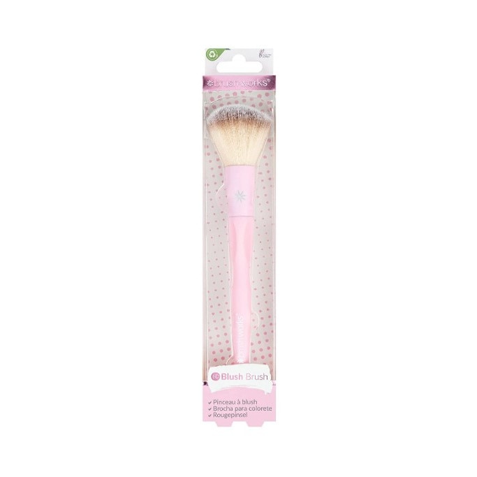 Brushworks HD Foundation Pinsel | 40 G, Dichter Borstenkopf | Für Makelloses Make-up