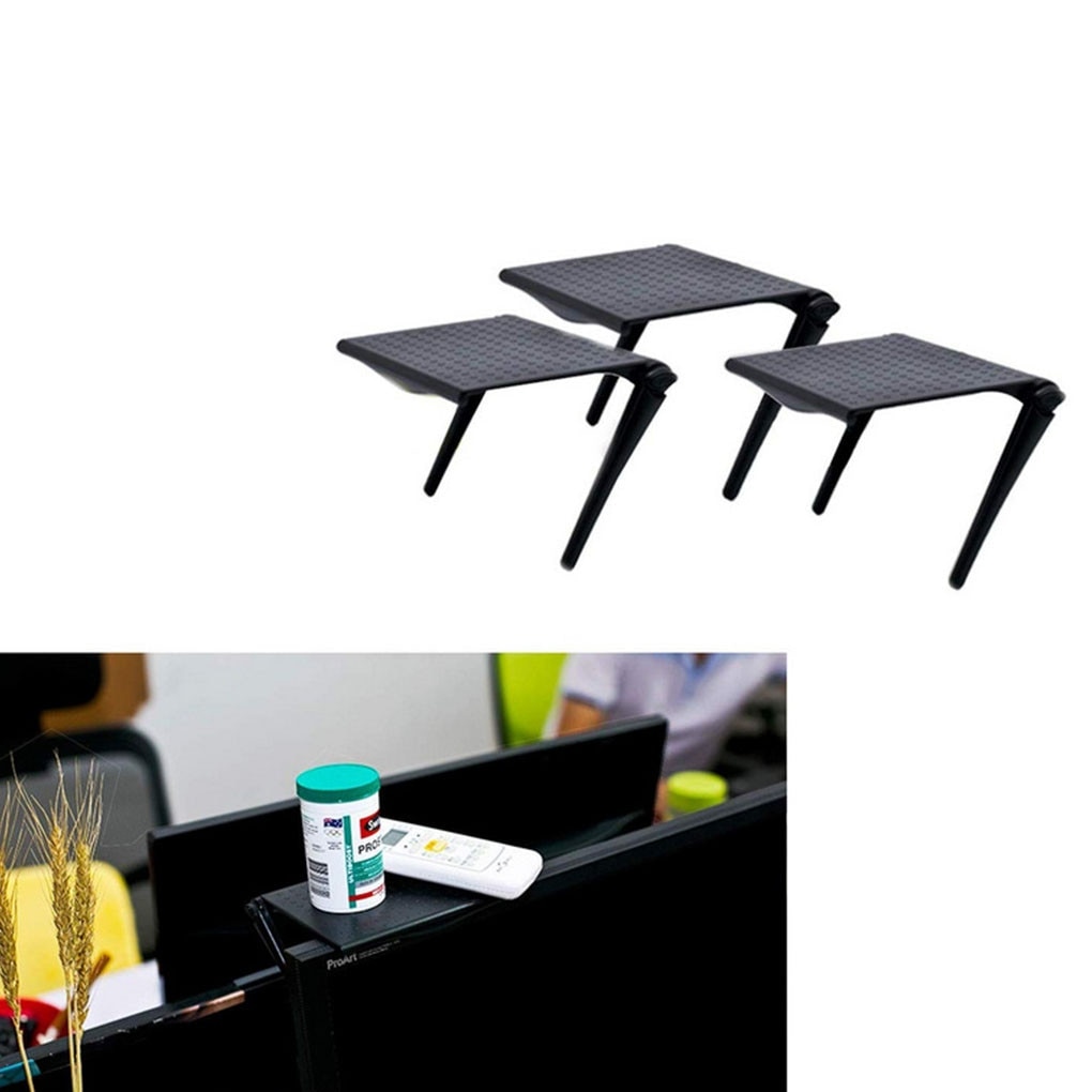 Raft pentru desktop, Plastic, Negru - eMAG.ro