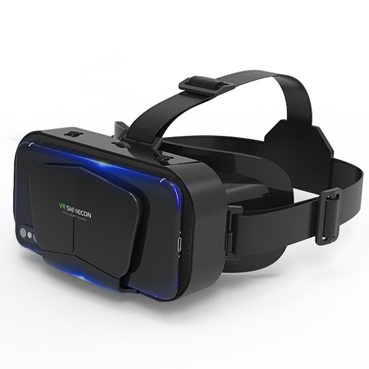 Ochelari VR 3D, SC-510, 18,4 x 12,8 x 9,9cm, Negru