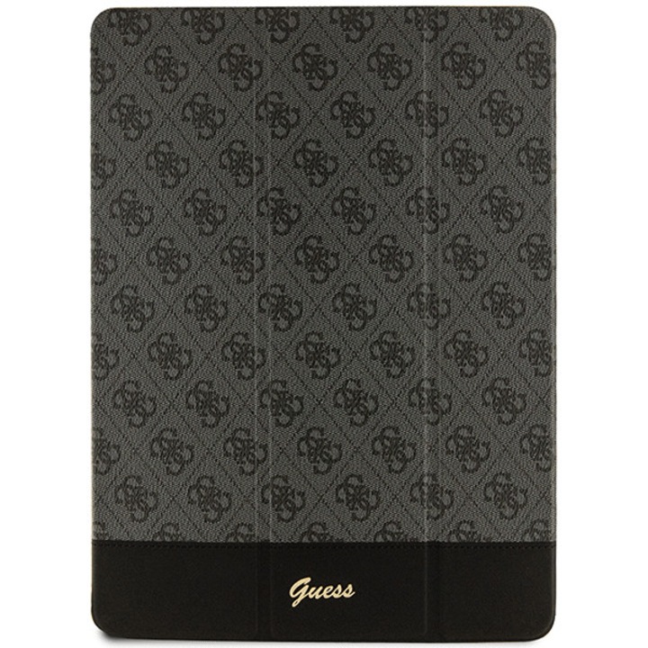 Калъф Guess GUFCP12PS4SGK за iPad Pro 12.9", черен, черен, 4G Stripe Allover