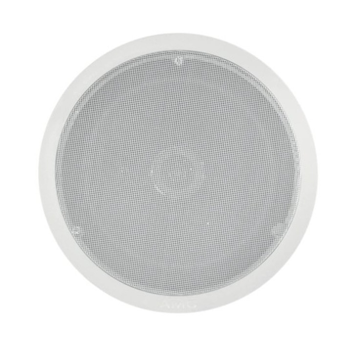 Difuzor plafon AMC PC 8T, 8", 20W, 88dB, recomandat pentru adresare publica, material ABS