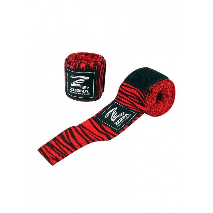Боксови ленти Black/Red Zebra 4,5м eMAG.bg