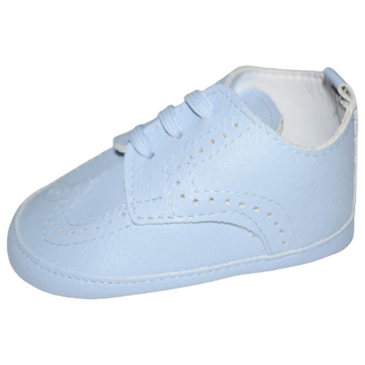 Botosei eleganti pentru baieti Christopher Baby Club 2798, Albastru, Kék, 17 EU