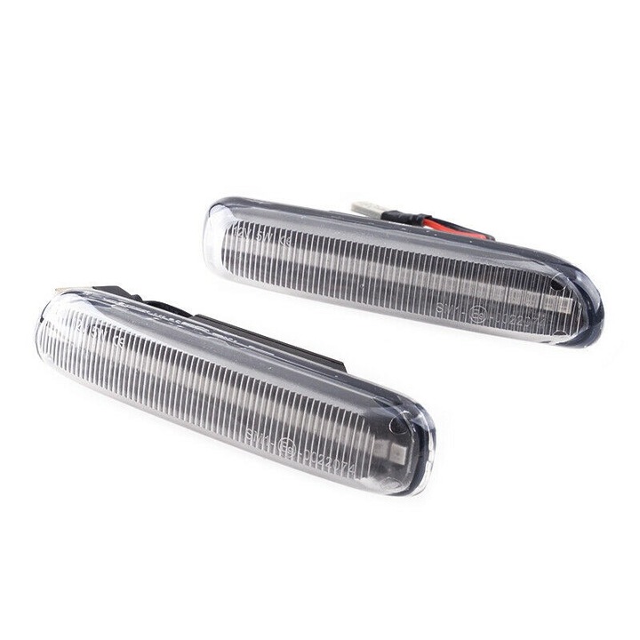 Set 2 Semnalizari Aripa LED Dinamice Xenon Bright® BMW E46, E46 Compact Non-Facelift
