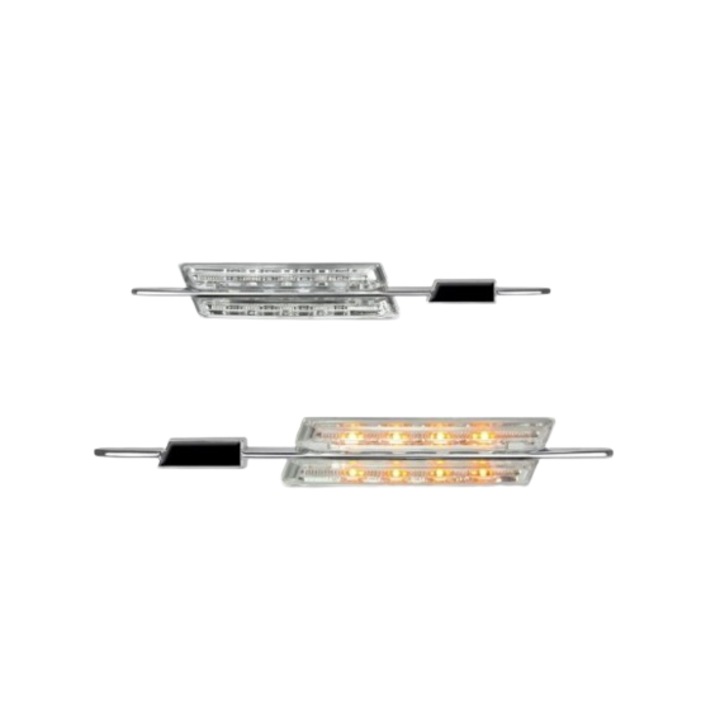 Set 2 Semnalizari Aripa LED Xenon Bright® BMW E90, E91, E60, E61, E83, E88