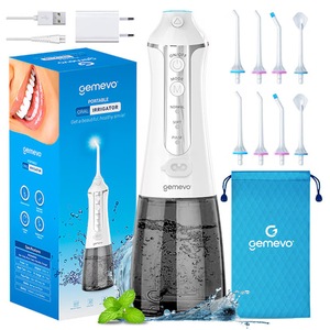Irigator Oral Gemevo® Family, 3 Trepte de presiune, Alb/Gri