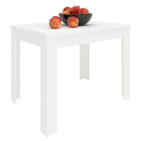 Masa bucatarie haaus Zeta, Alb, 102 x 69 x 75 cm