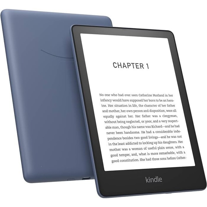 Четец на електронни книги Amazon Kindle Paperwhite Signature 2022 6.8 инча 32GB Wifi Denim11th gen