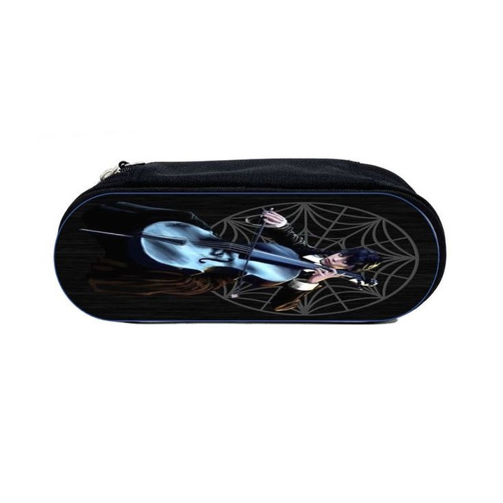 Fekete tolltartó, egyedi szerda, méret 23 cm x 9 cm x 7 cm, M8