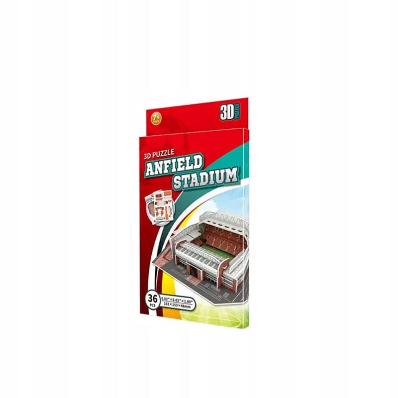 Puzzle 3D Stadion Fotbal, Anfield, Habarri, Model Realist, Asamblare ...