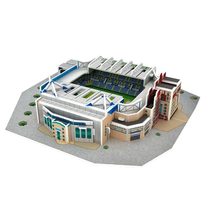 Челси ФК Стамфорд Бридж MiniStadium 3D пъзел, 45 части