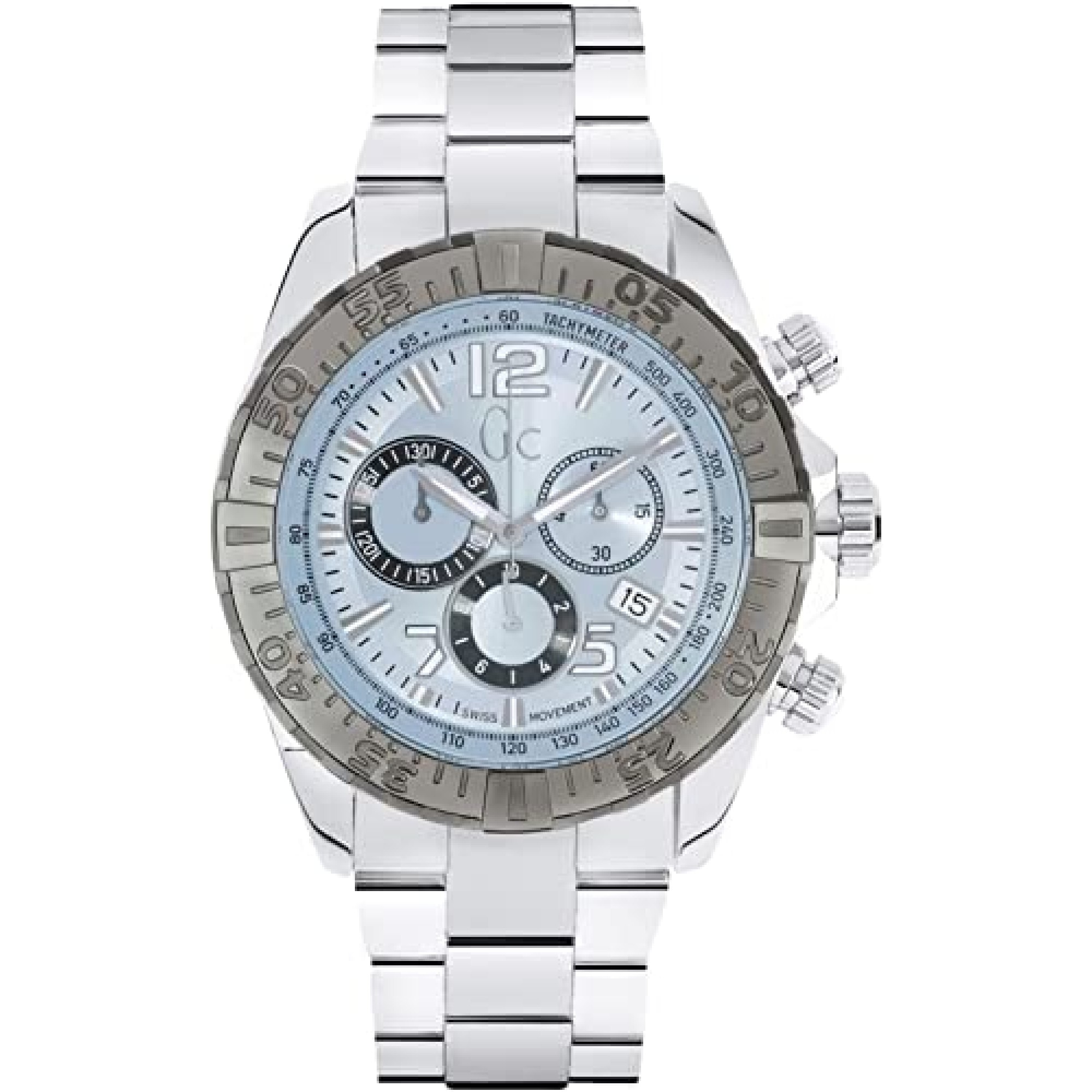 Orologio multifunzione GC in acciaio inossidabile Uomo