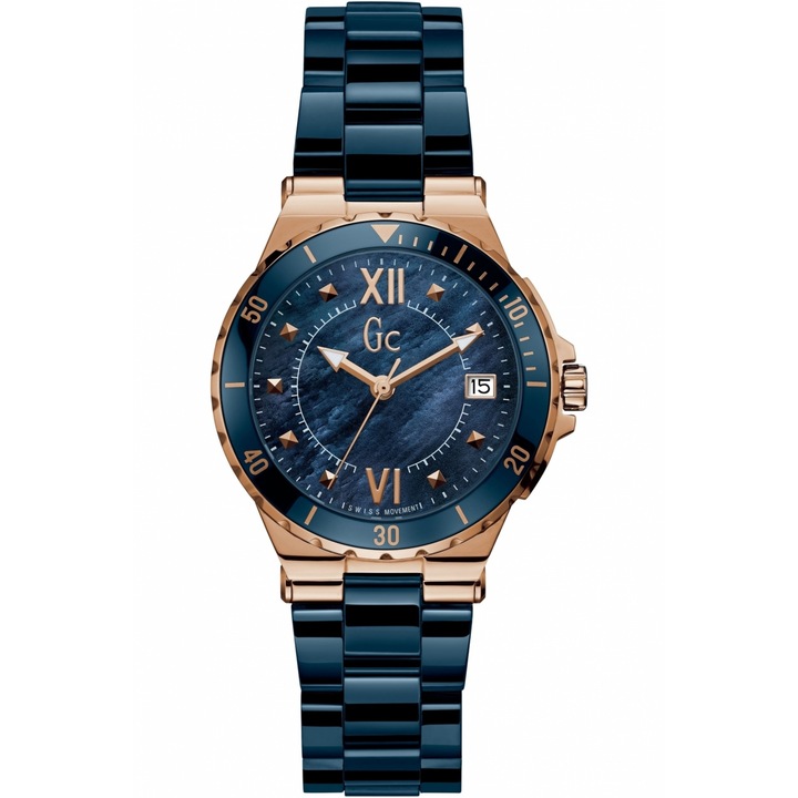 Дамски часовник GUESS, Structura Ceramic, Y42003L7