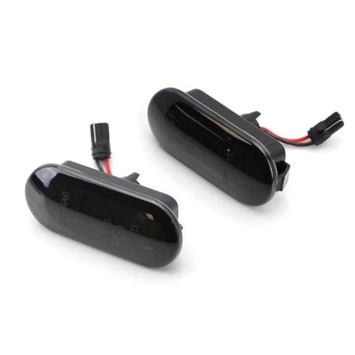 2 db szekvenciális dinamikus LED-es szárnyjelző készlet VW Golf 3, 4, Bora, Caddy, Passat, Sharan, Polo, Lupo, Transporter, Beetle, Vento -BTLL-243D-3 D0188