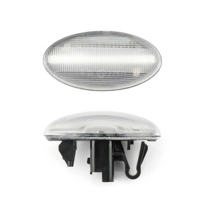 Set 2 Semnalizari Aripa LED Dinamice Secventiale pentru Peugeot 107, 206, 207, 307, 407, 607, 1007, Partner, Expert - D0332-P