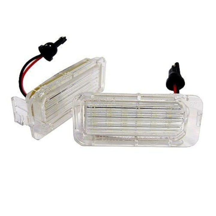 Set 2 Lampi Numar Led Dedicate Jaguar XF, XJ - BTLL-044 6000 k