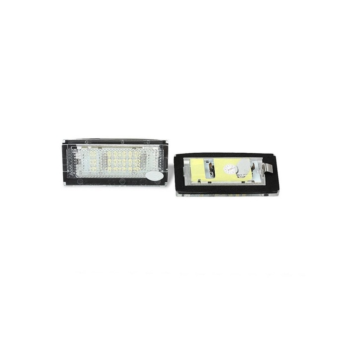 OEM BTLL-005 rendszámtábla lámpa készlet, 2 db, Led, Canbus, BMW E46 4/5 ajtóshoz