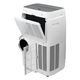 Aer conditionat portabil, Turbionaire Revigo 14, 14000 BTU, WIFI, Telecomanda, Clasa A, 3 viteze, Kit de evacuare aer inclus, Adaptor ferestre culisante, Flaps automat, Timer, Sleep, Dezumidificare, Mobil