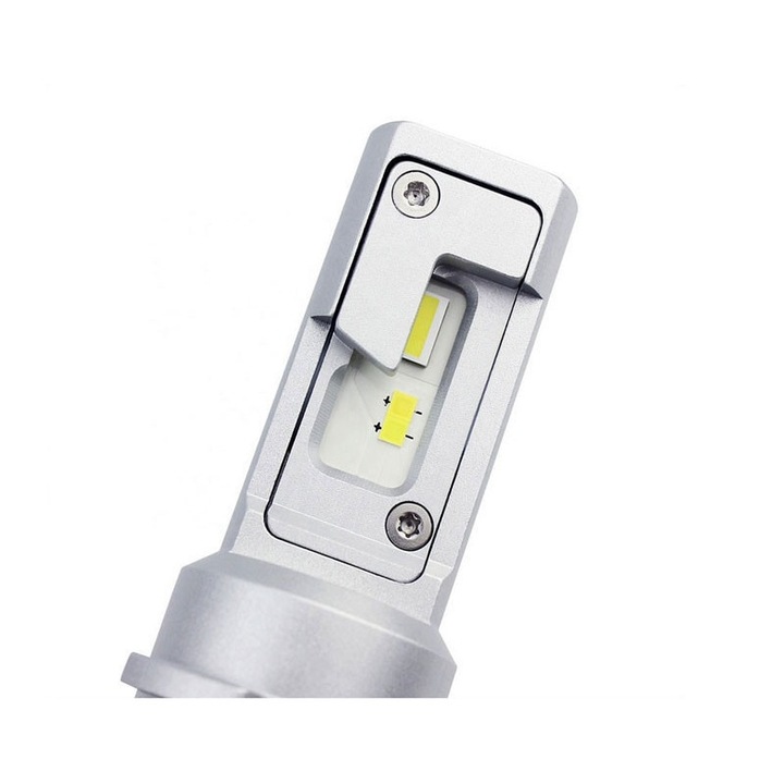 Set 2 leduri H15 ALL IN ONE 20W, 12V, 3200 Lumeni pentru far auto Ford Ranger, VW, Audi, Skida, Mazda, Fiat - V9-H15 6500 k