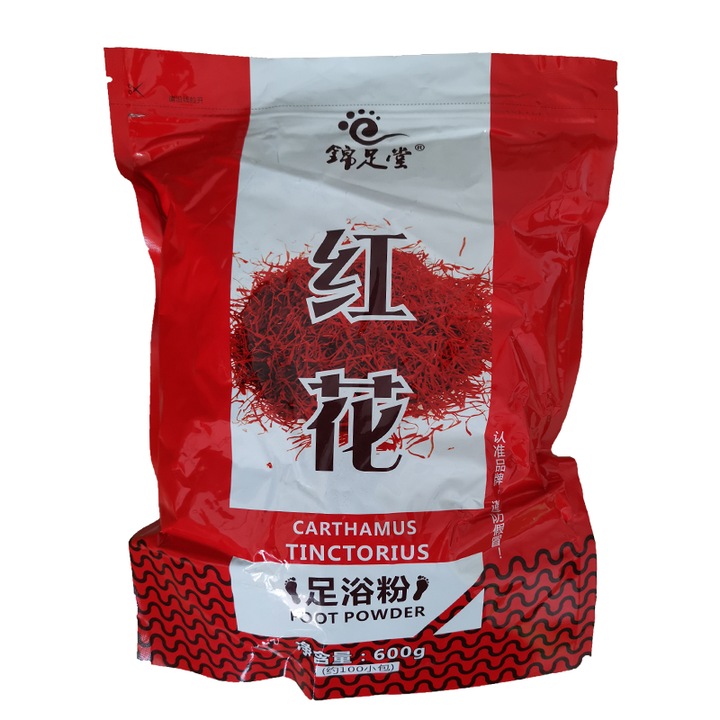 Pudra cu sofran, pentru sauna picioare, detoxifianta, antiseptica, antiinflamatorie, 600g