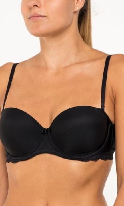 Triumph, Sutien balconette cu burete Everyday, Negru