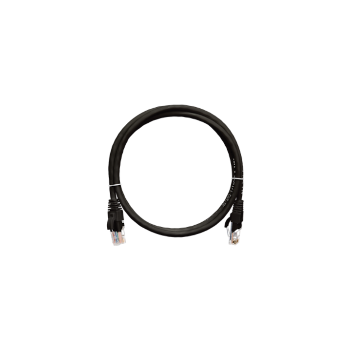 Nikomax Patch кабел S/FTP, CAT6a, LSZH, 0.5m, черен (NMC-PC4SA55B-005-C-BK)