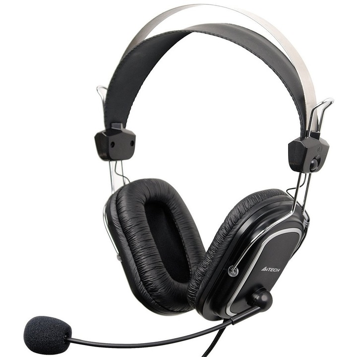 A4Tech EVO Vhead 50 слушалки с микрофон A4TSLU09264, Черни